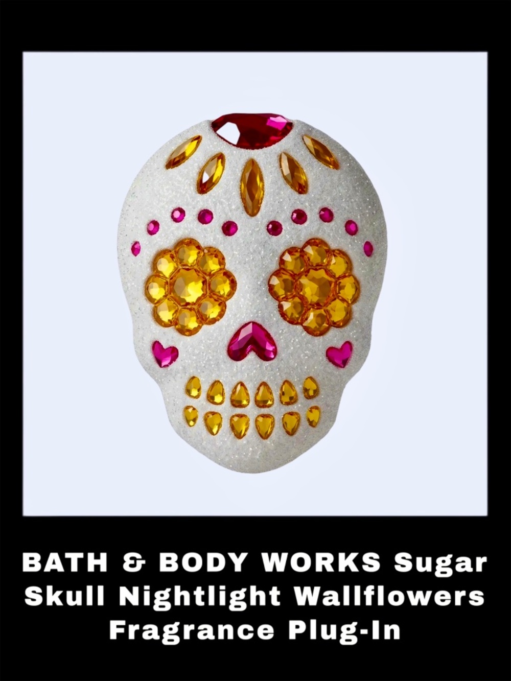 BATH & BODY WORKS Sugar Skull Nightlight Wallflowers Fragrance Plug-In
